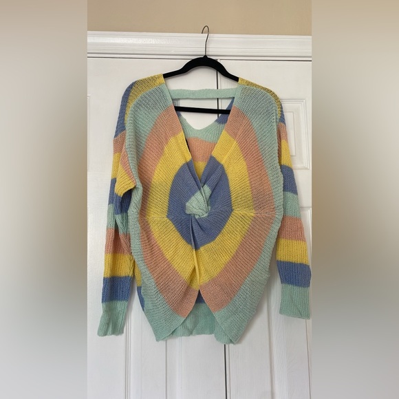 Davi & Dani Multicolored Sweater - Picture 4 of 8